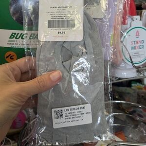 Fabletics Gray Pilates Socks